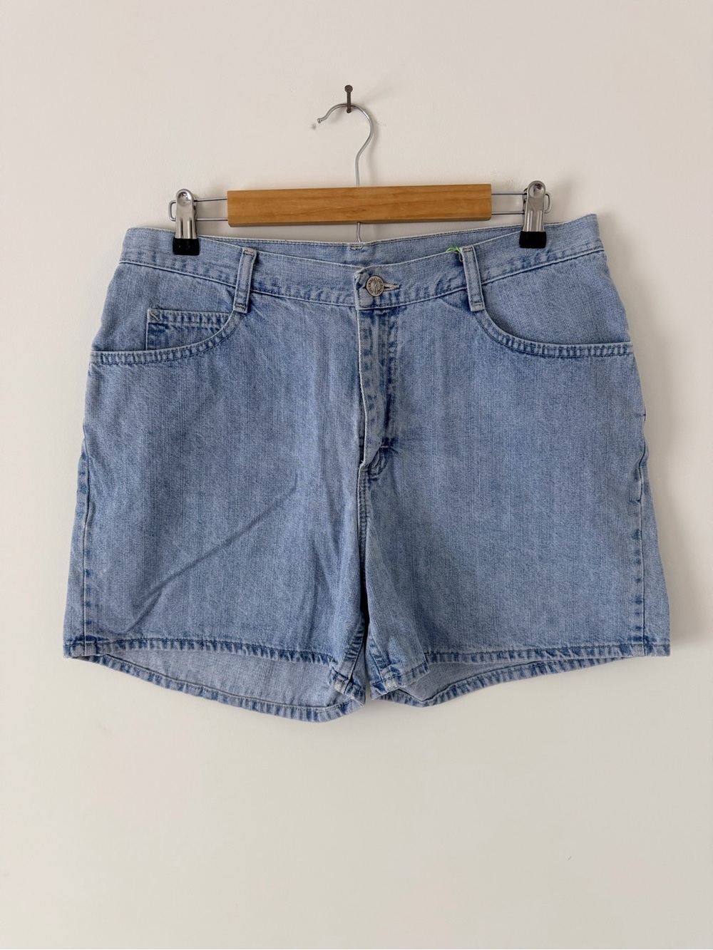 Vintage Riders Light Wash Denim Shorts